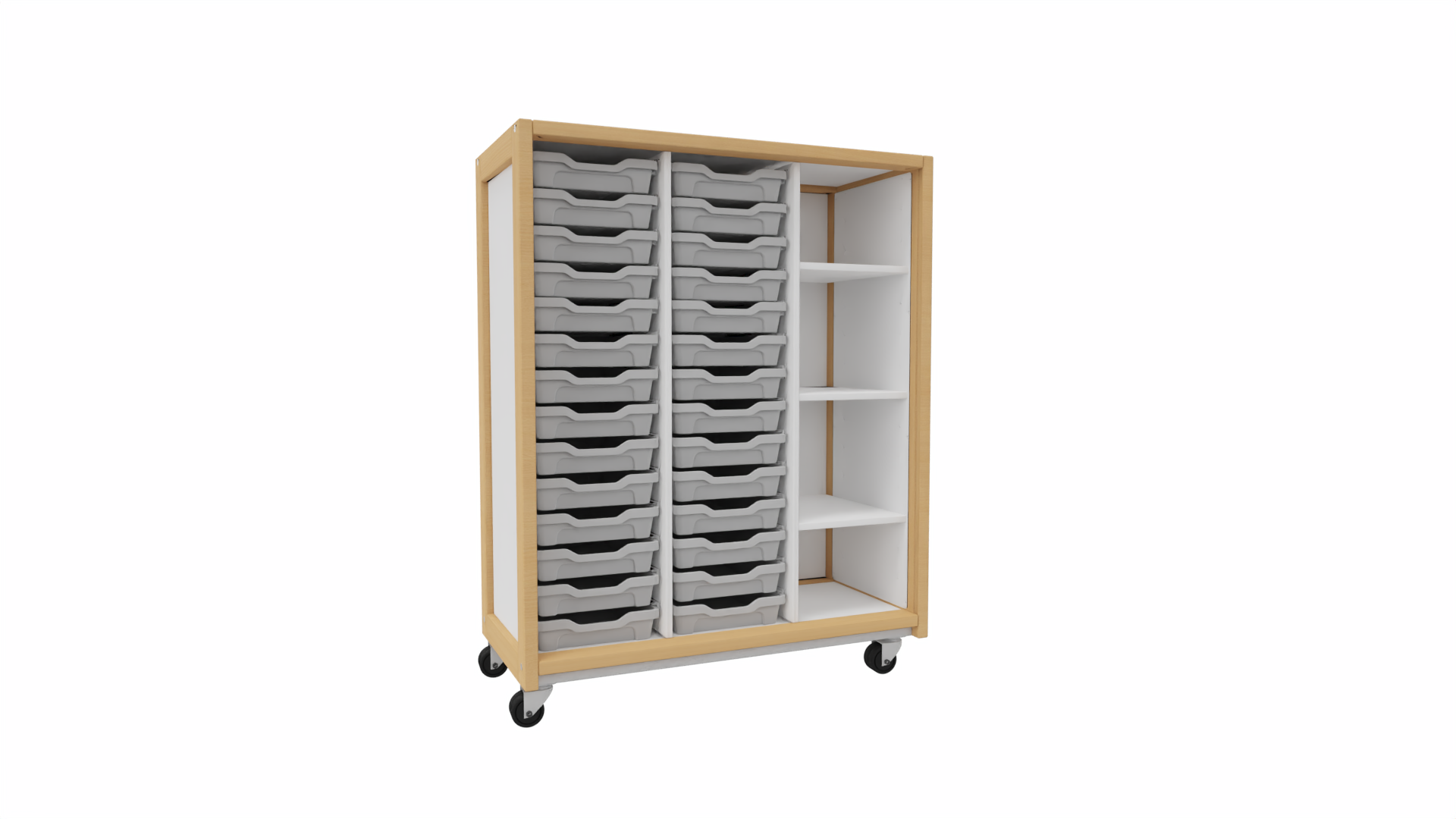 Kast 410, 28 laden