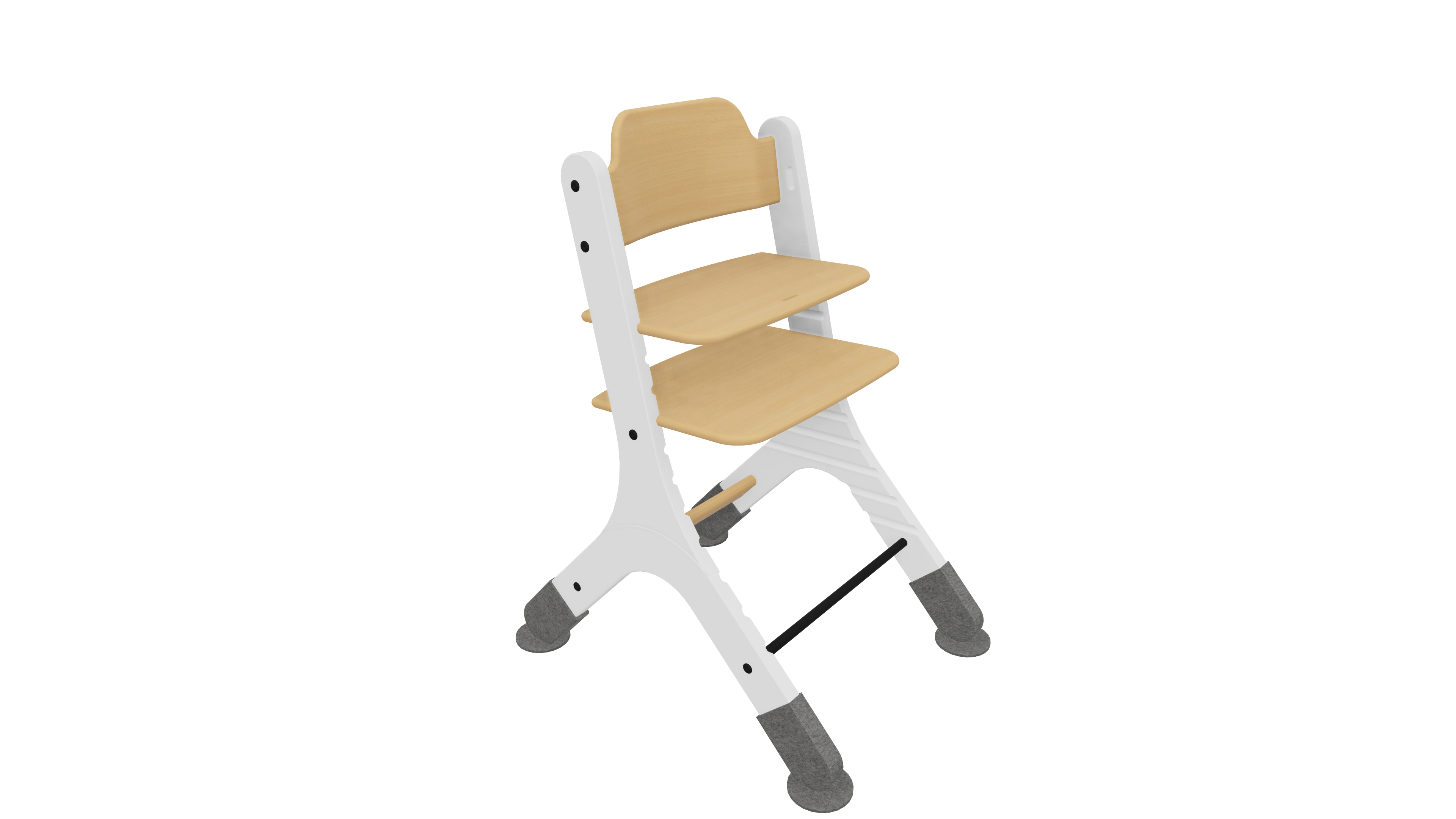 Dapper meegroeistoel