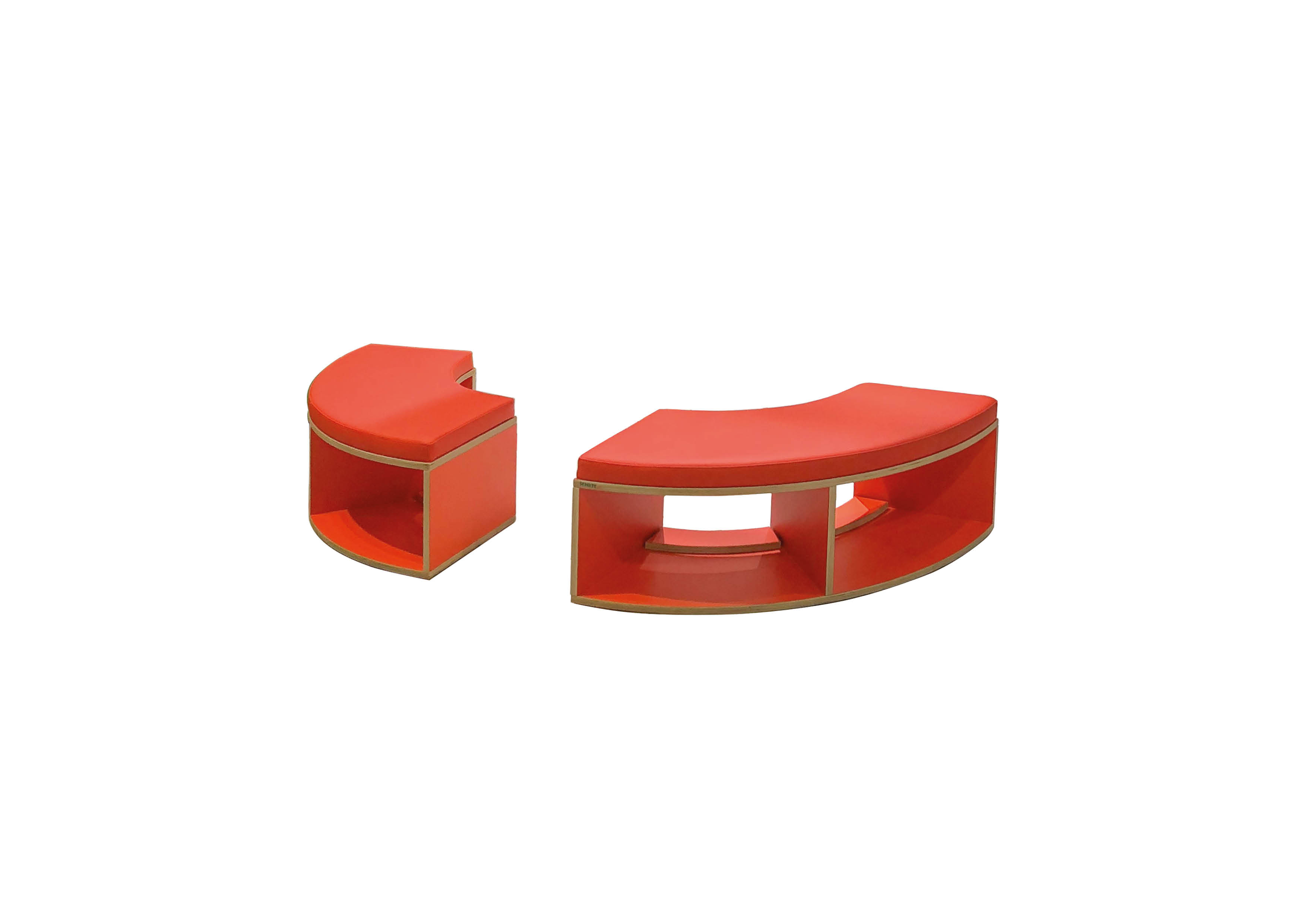 KINI zitbank 4-zits, rond