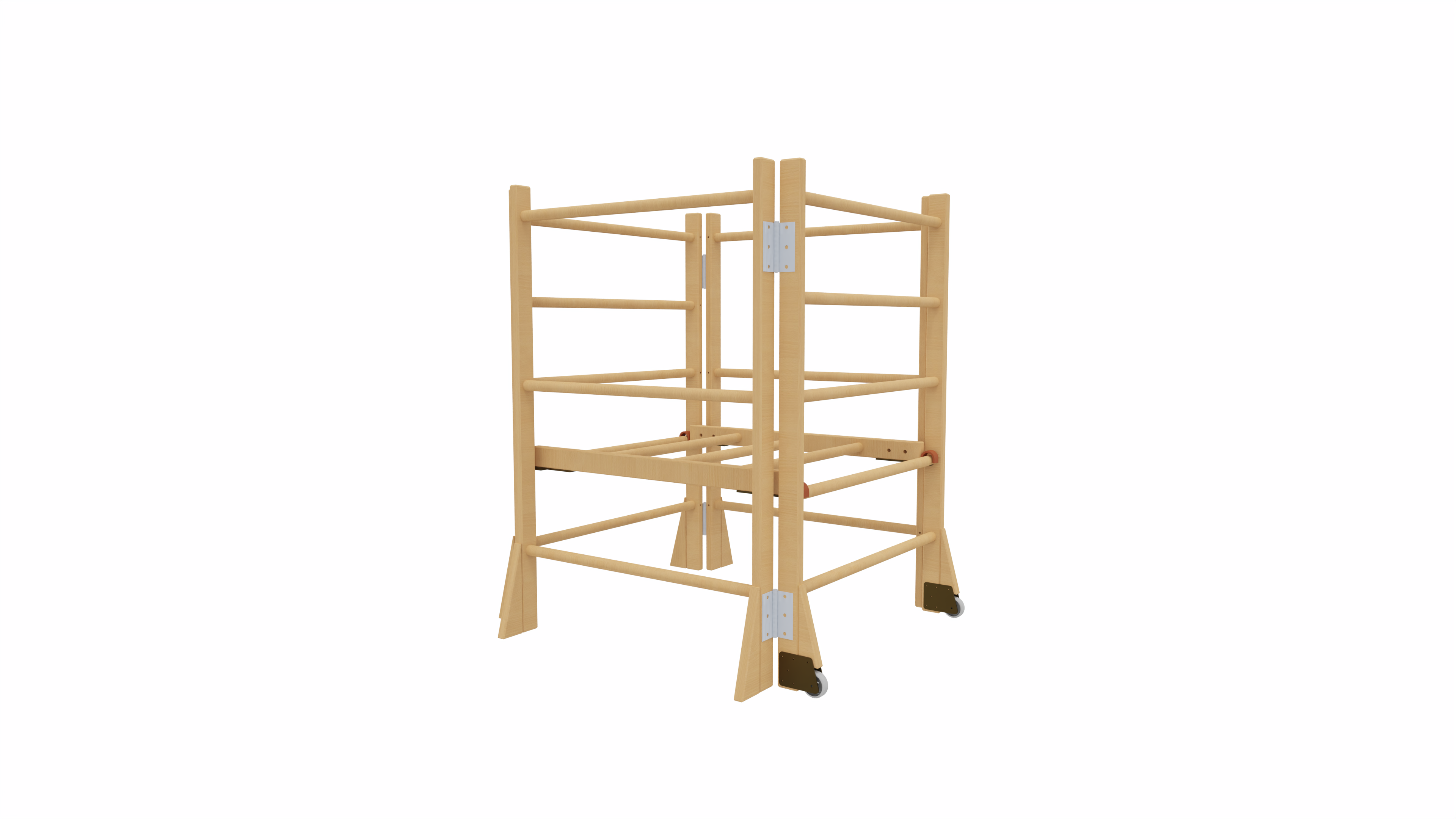 Klimgimtoren verrijdbaar | 1,5 meter