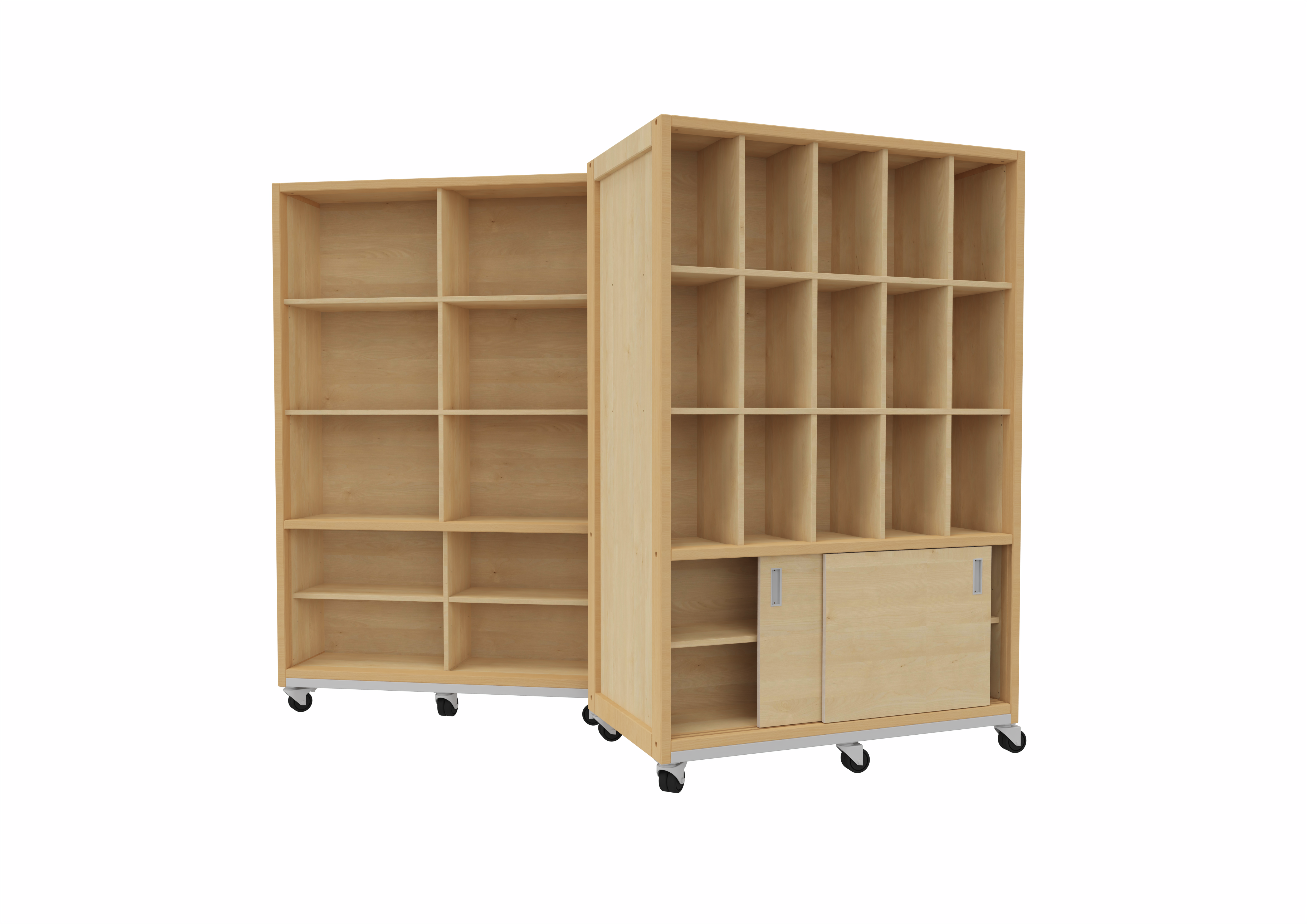 Boekenkast 188 cm, type C
