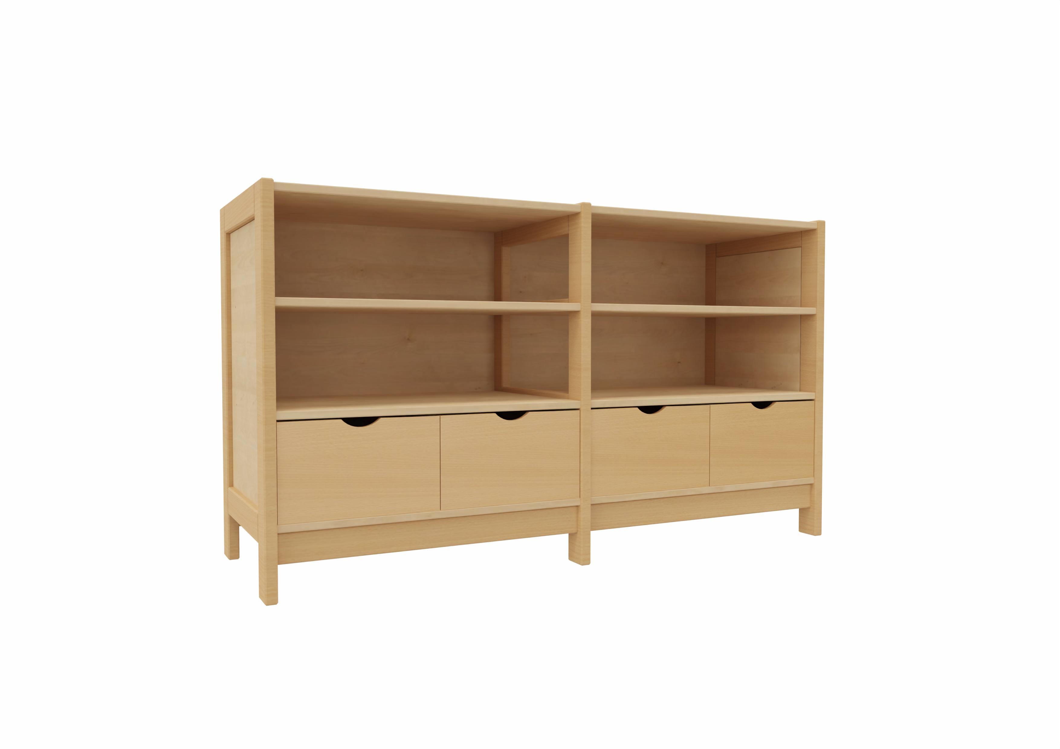 Kast 112, 4 bakken