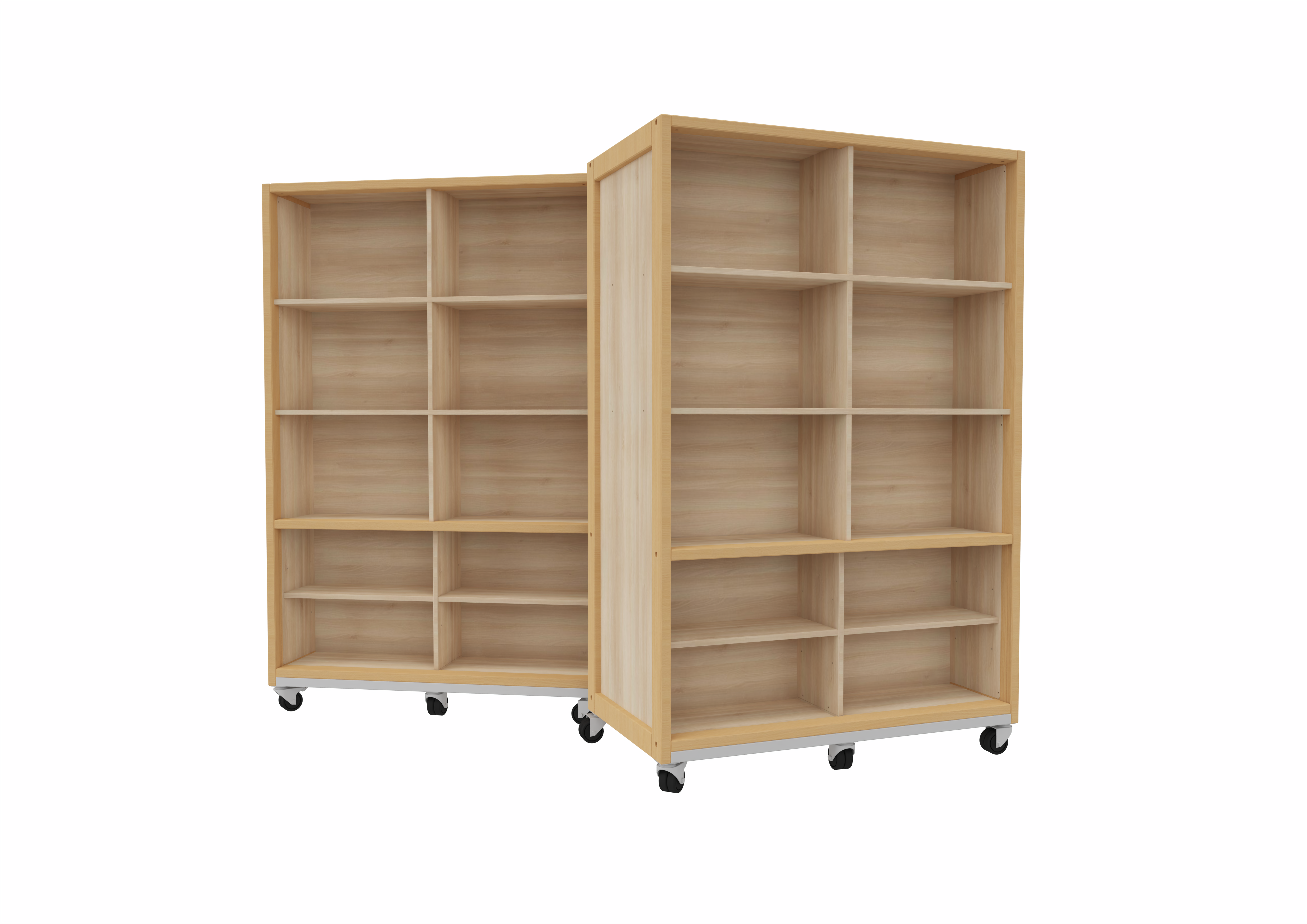 Boekenkast 188 cm, type B