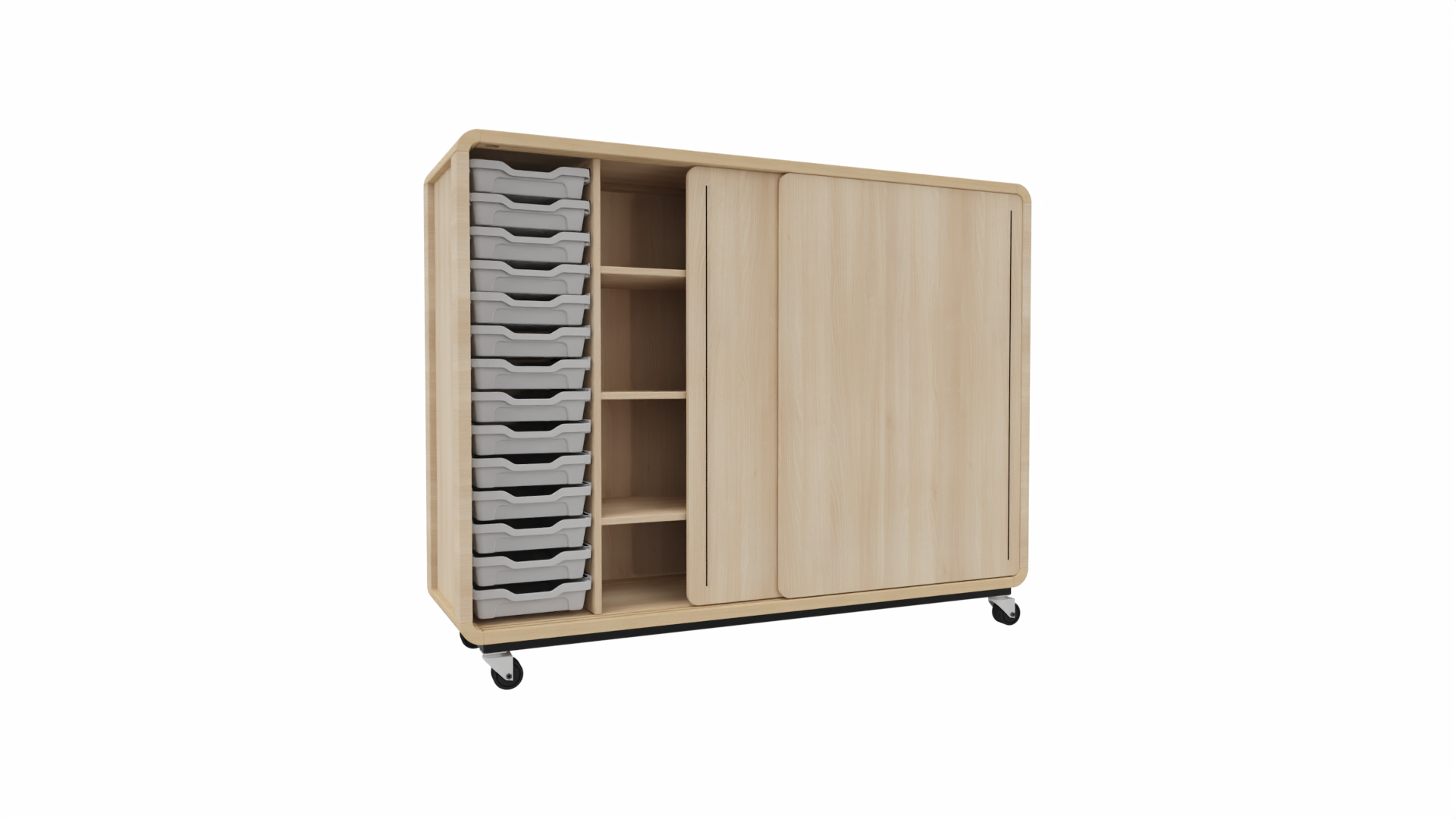 Kast 480, 14 laden