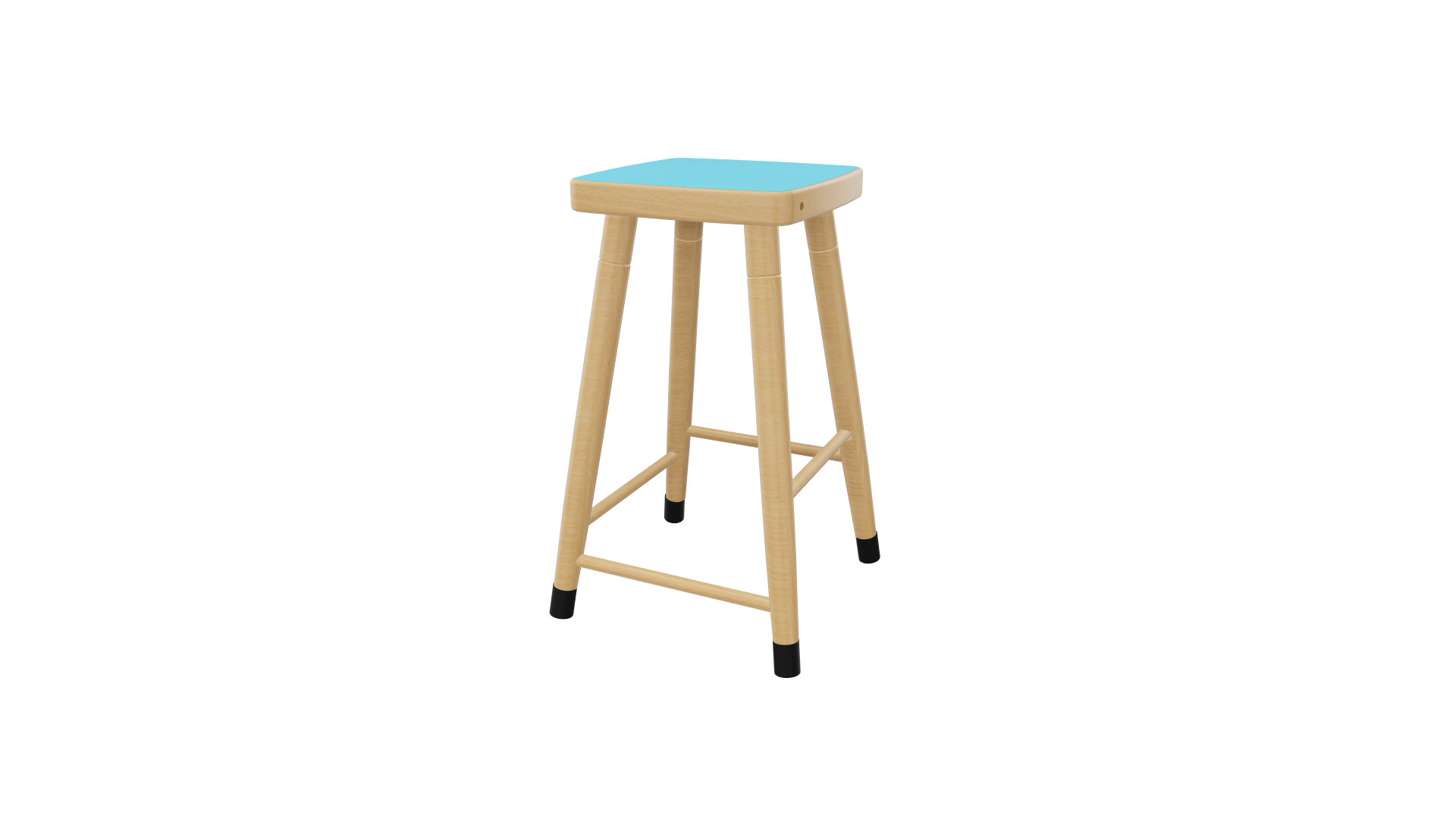 410 Tabouret met sporten HPL