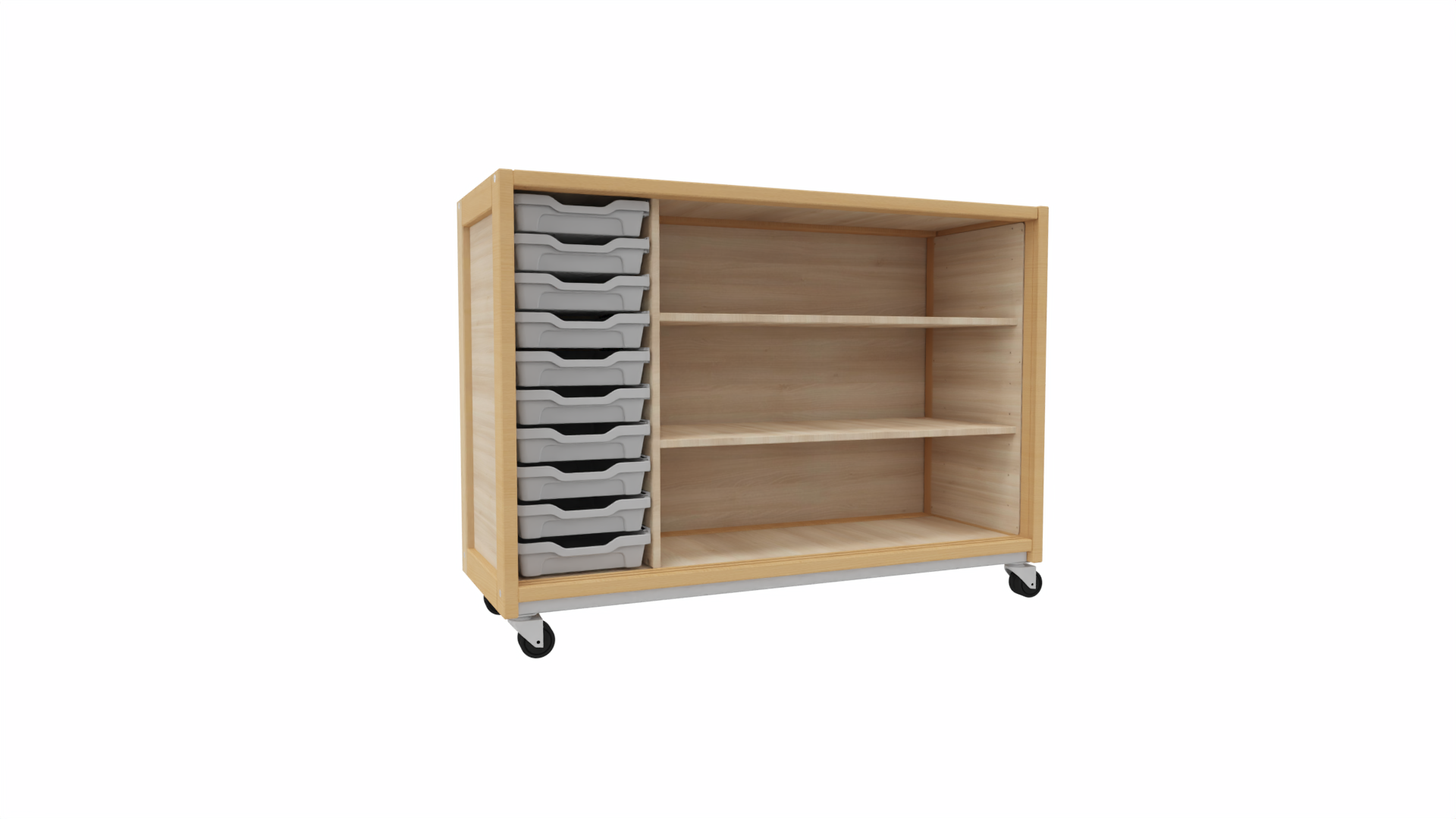 Kast 340, 10 laden