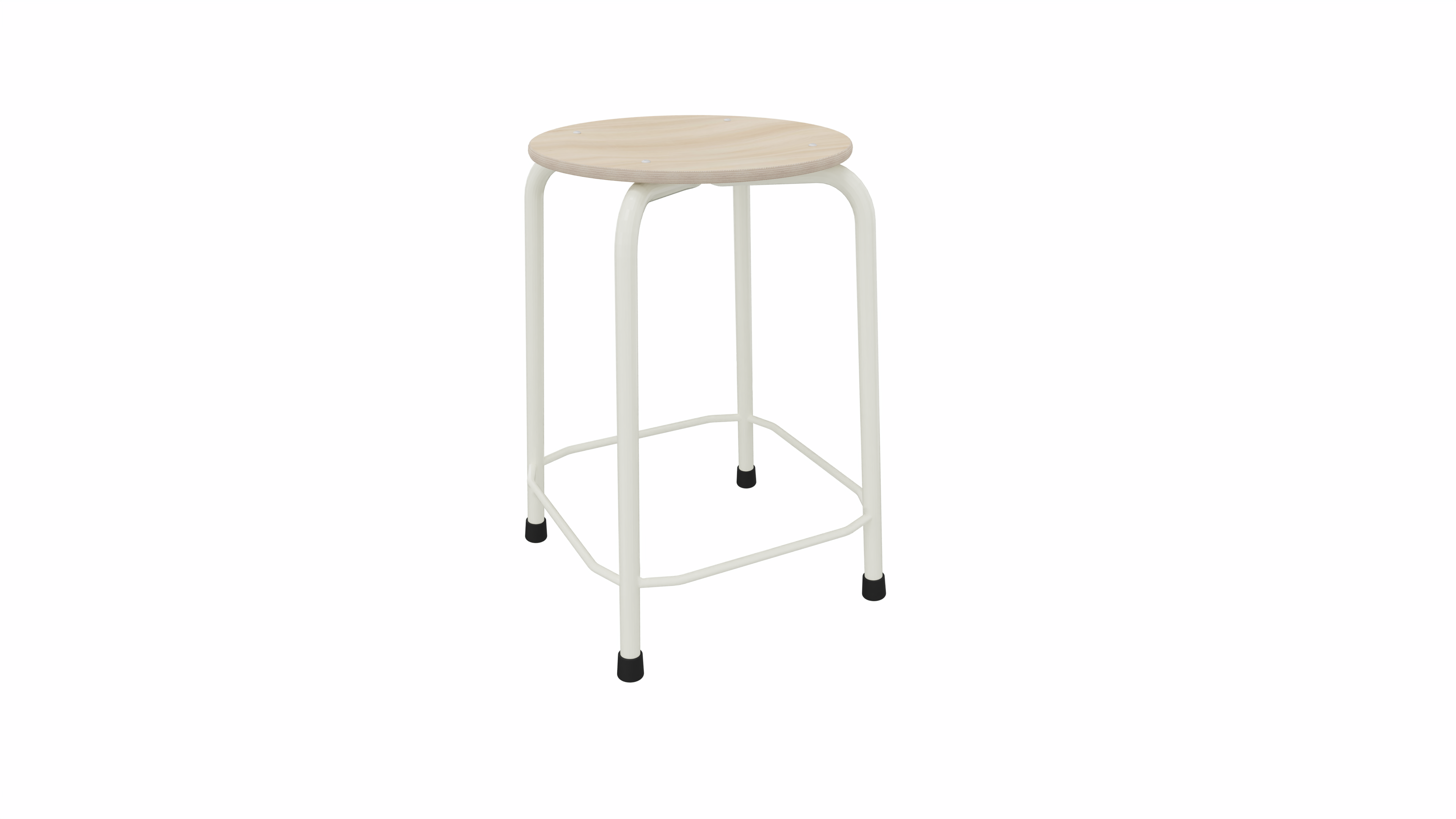 Tabouret met voetenring Tabouret met voetenring