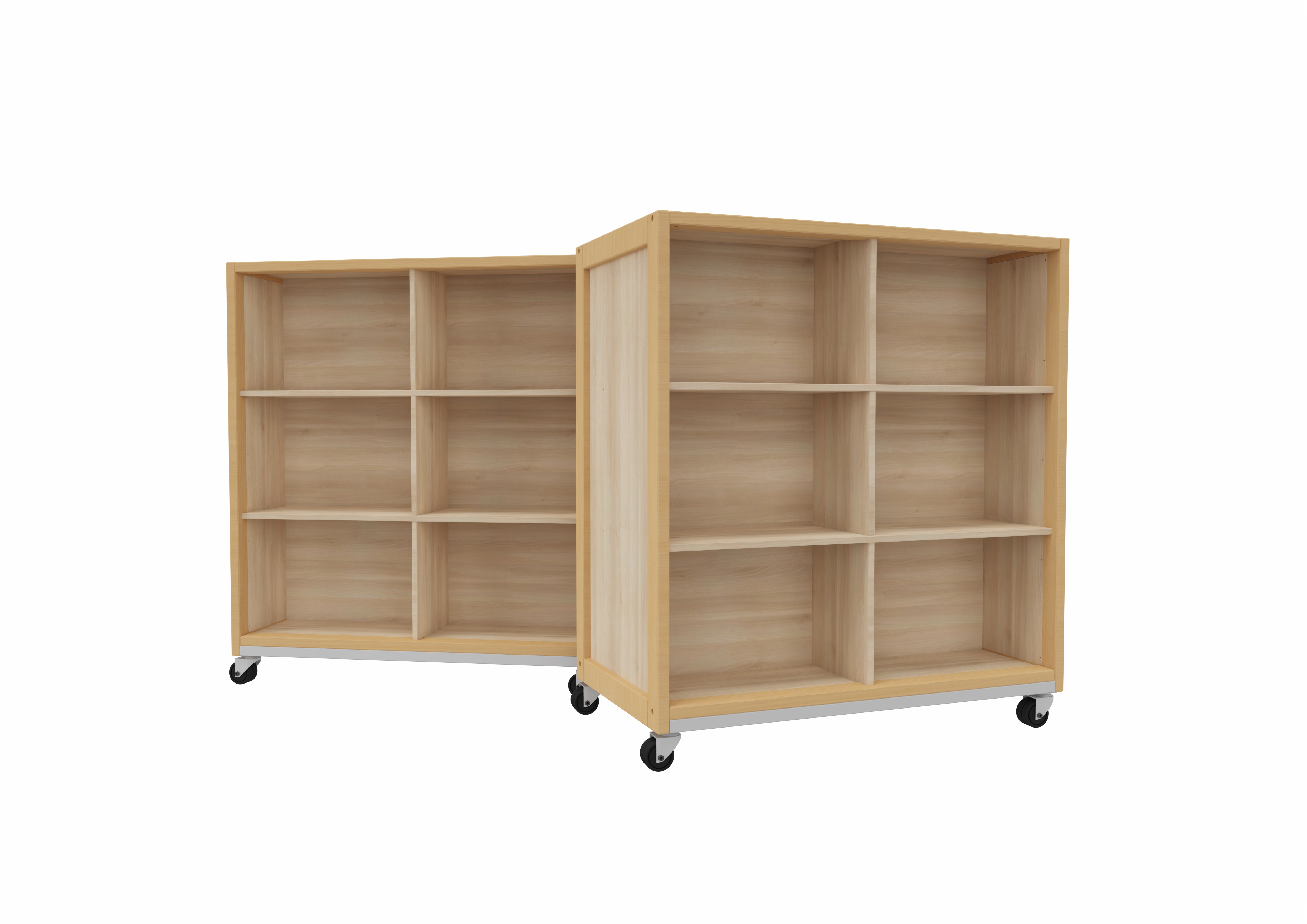 Boekenkast 135 cm, type B
