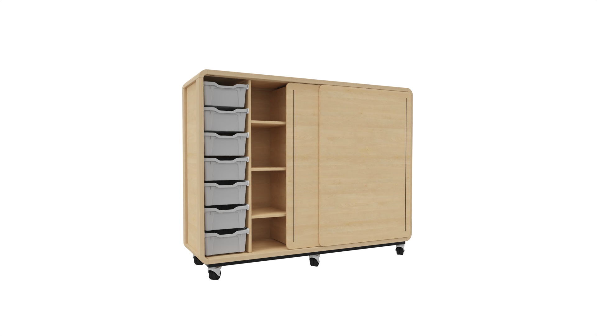 Kast 480, 17 laden