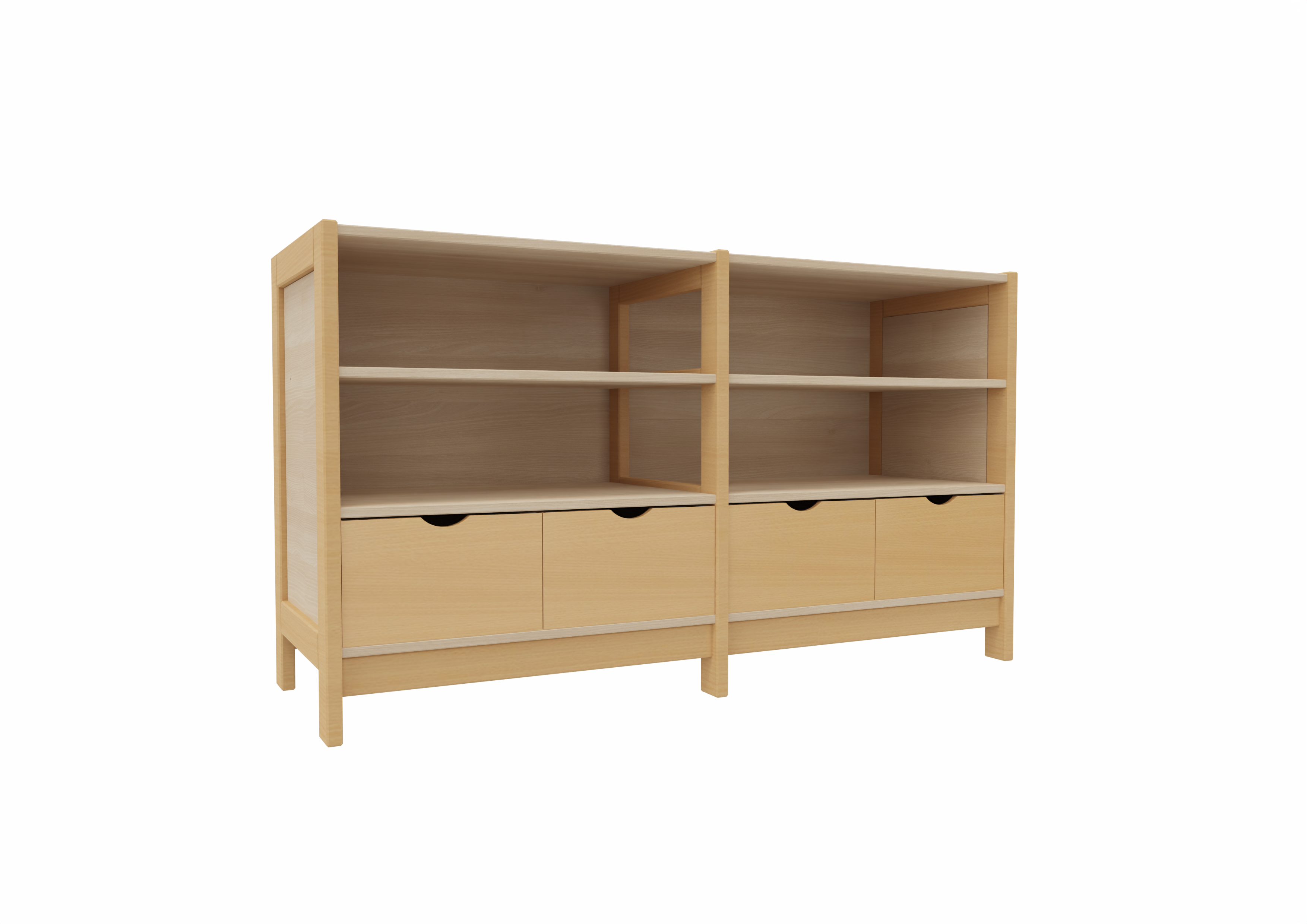 Kast 112, 4 bakken