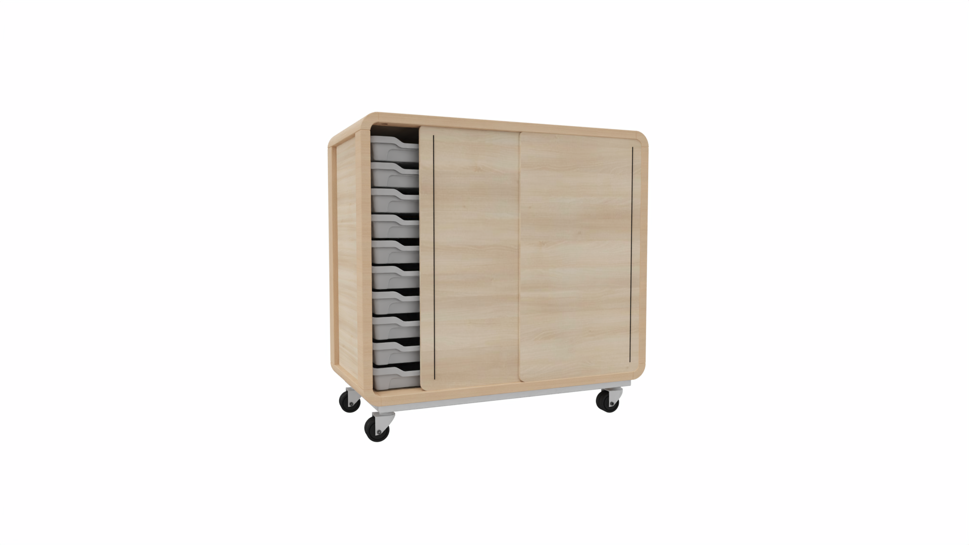 Kast 310, 10 laden