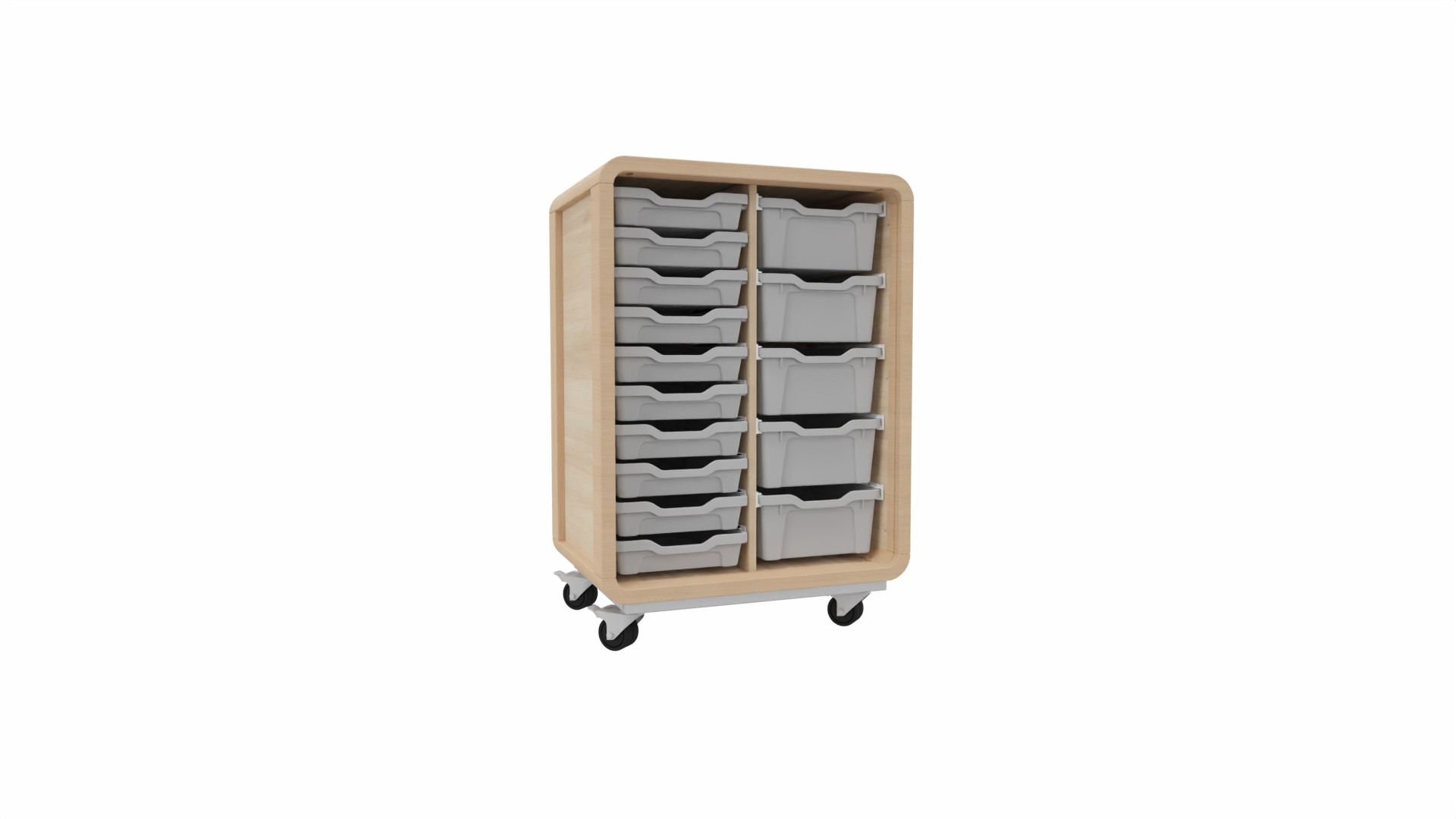 Kast 307, 15 laden