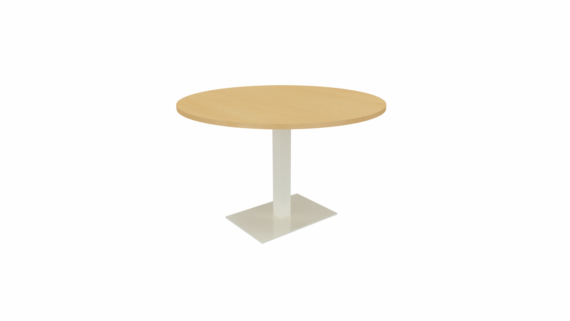 Tafel t.b.v. treinzit, rond