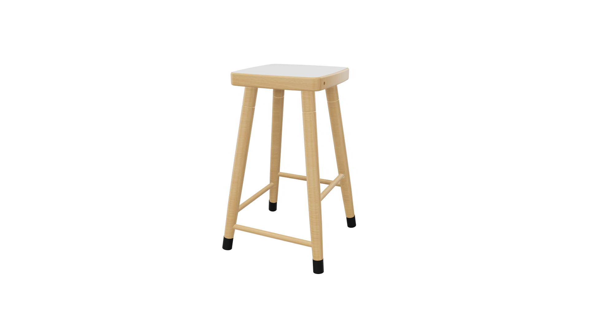 410 Tabouret met sporten HPL