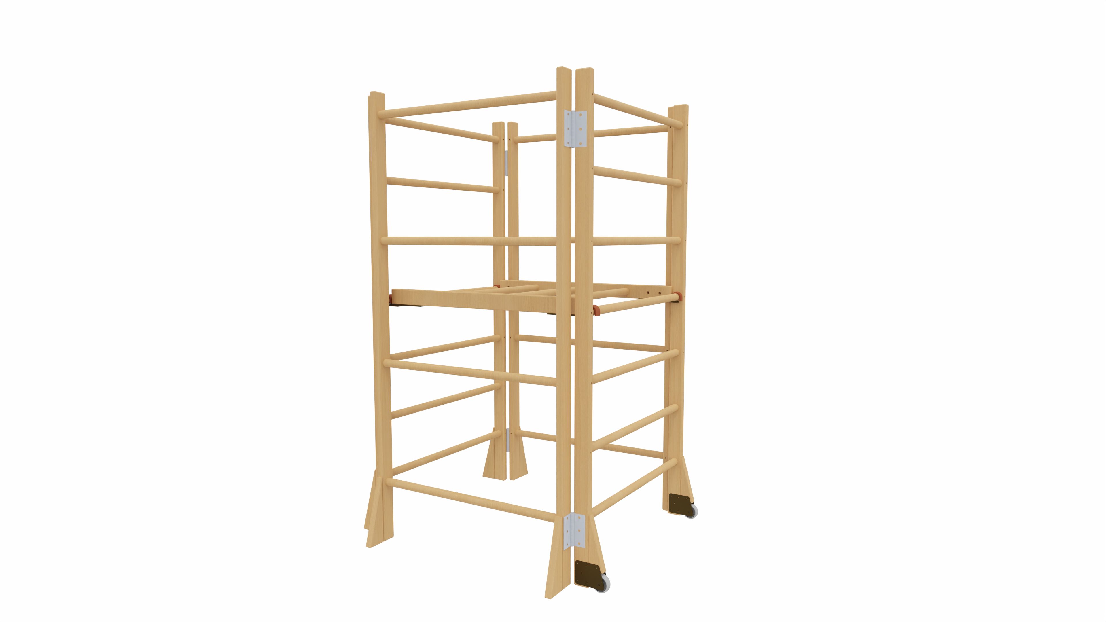 Klimgimtoren verrijdbaar | 2 meter