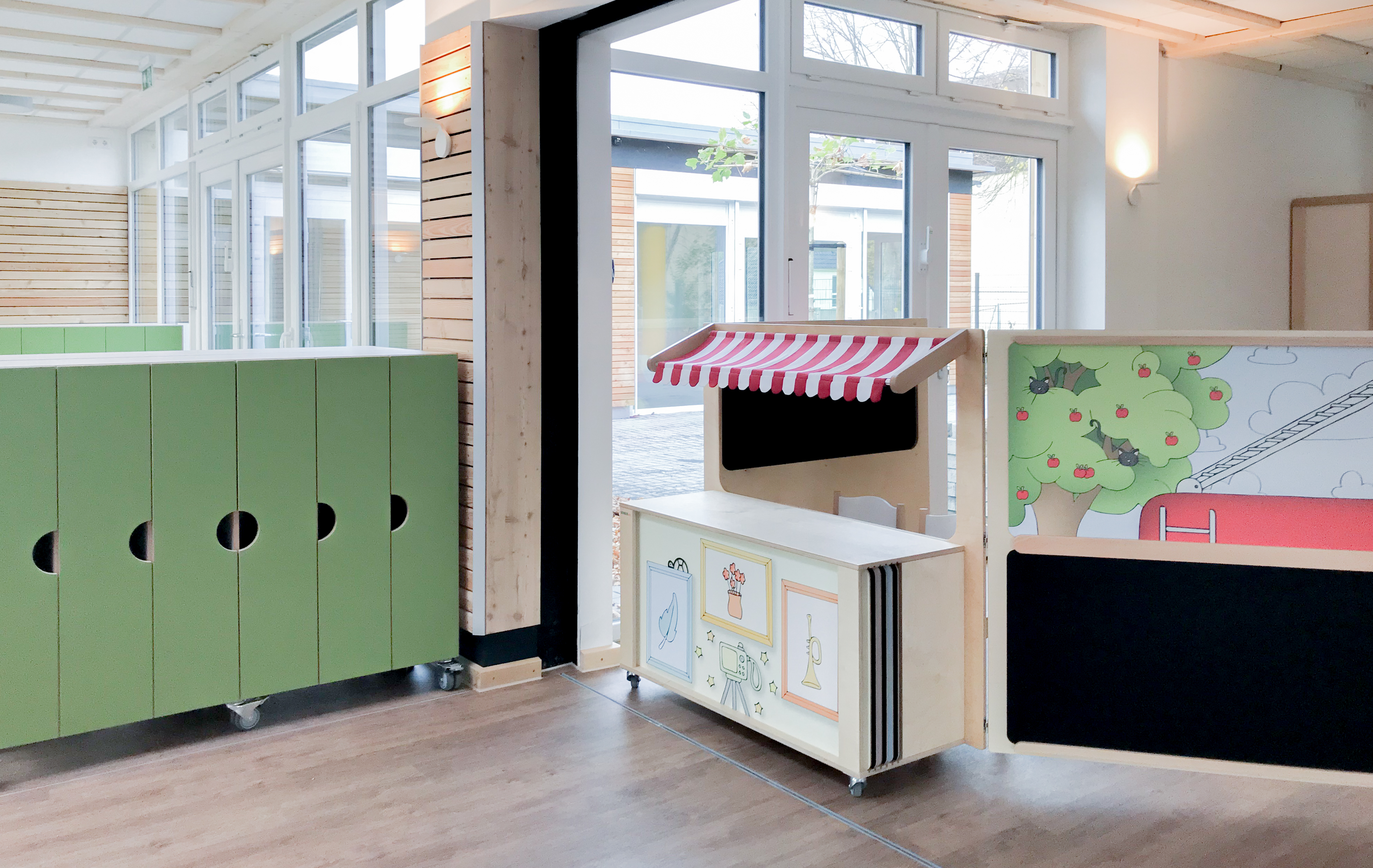 Themapanelen t.b.v. kleuterplein Themapanelen t.b.v. kleuterplein